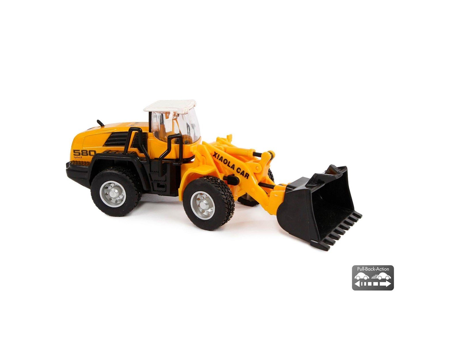 2-Play Traffic 2-Play Die-cast Work Vehicle with Shovel 16cm 2-Play Traffic 2-Play Die-cast Work Vehicle with Shovel 16cm